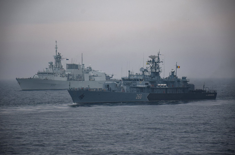 NATO Exercises with Romanian Navy in the Black Sea