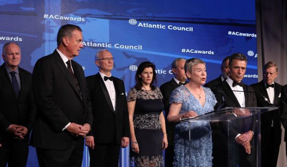 Atlantic Council honours NATO with Distinguished Leadership Award